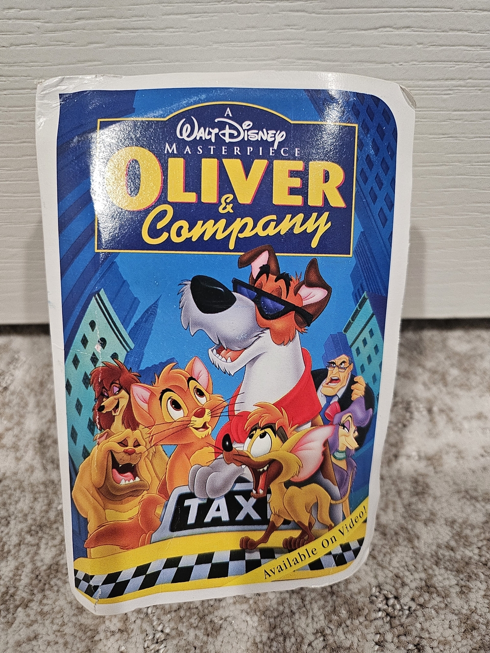 McDonald's Oliver & Company VHS Toy